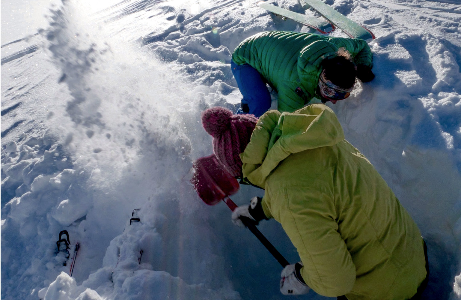 Stage autosoccorso valanga e alloggi invernali