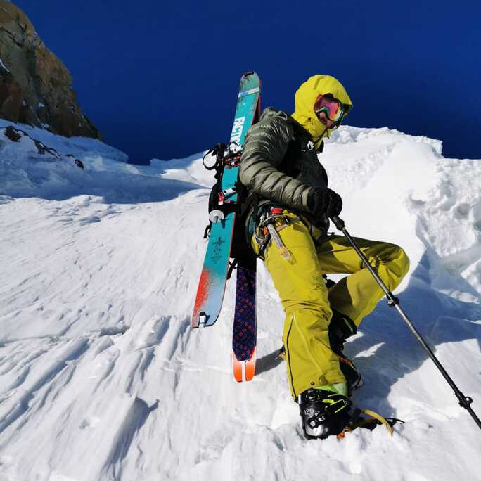 Scialpinismo - Traversata dei Tre Monti Bianchi